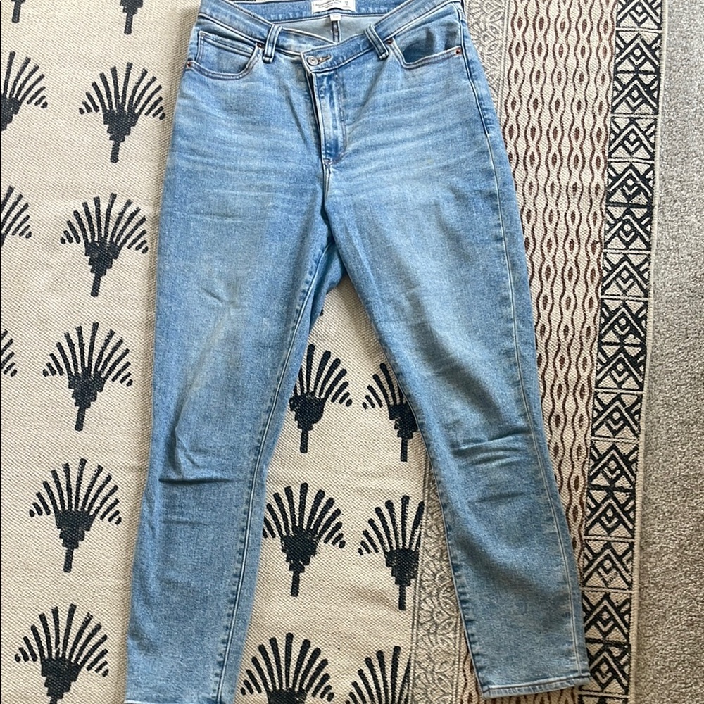 Abercrombie Asymmetrical Waist Women's Jeans